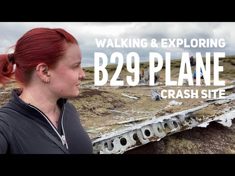 Walking & Exploring: B29 Plane Crash Site