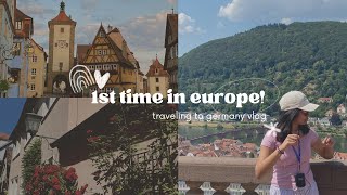 VISITING EUROPE FOR THE FIRST TIME! travel with me vlog (germany)