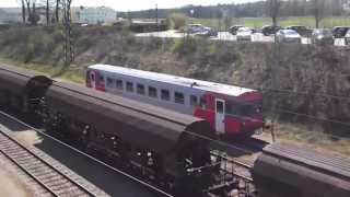 preview picture of video 'Dieseltriebwagen 5047 der ÖBB in Sigmundsherberg (NÖ)'