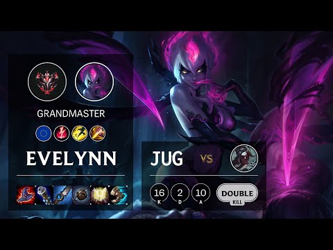 Evelynn Jungle vs Kayn - EUW Grandmaster Patch 10.22