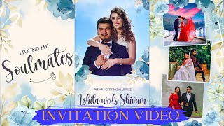 Wedding Invitation Video Templates | GC075 | #invitationvideo #youtubevideo #trendingvideo