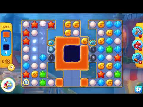 Fishdom Level 8293 walkthrough #fishdom #gaming