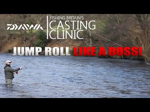 How to do a jump roll with a salmon rod How to do a jump roll with a salmon rod