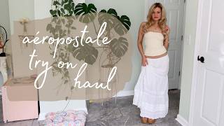 aéropostale try on haul | summer 2026