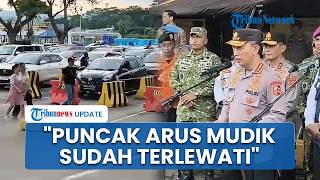 Tinjau Pelabuhan ASDP Bakauheni bersama Menhub, Kapolri Sebut Puncak Arus Mudik Sudah Terlewati