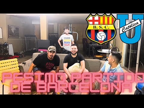 Barcelona SC 1 vs U Católica 2 || Reacción de Amigos || Liga Pro 2023