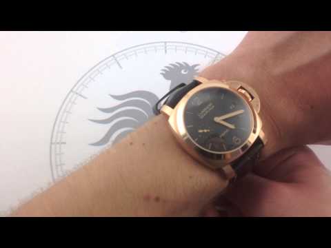 Panerai Luminor 1950 3 Days Automatic Oro Rosso PAM 393 Luxury Watch Review