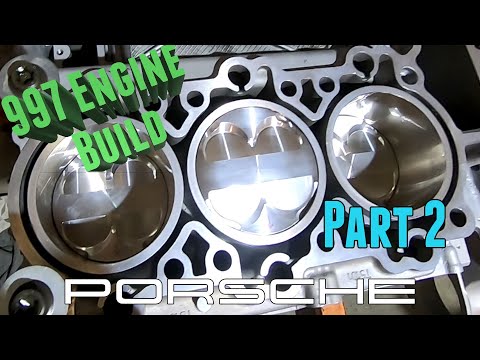 Building a #Porsche Engine: Pistons 1-3 The "Easy" Side