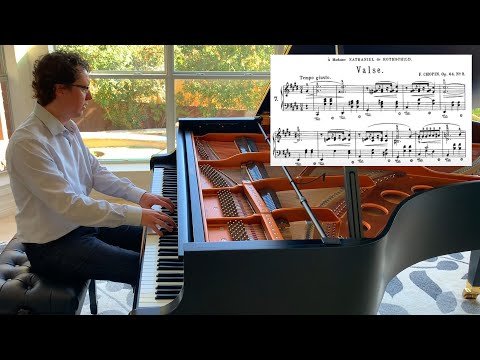 Waltz in C Minor Piano Performance Video