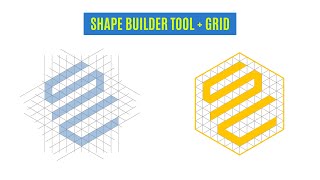 Grid + Shape Builder Tool Logo Design in Affinity Designer v2