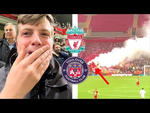 CRAZY French ULTRAS Singing ALL Game!! | Liverpool 5-1 Toulouse Matchday Vlog