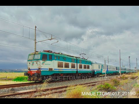 [TRENO PELLEGRINI] EXP 14038 Siracusa - Ventimiglia/Lourdes titolare E656 046.