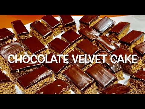 CHOCOLATE VELVET CAKE