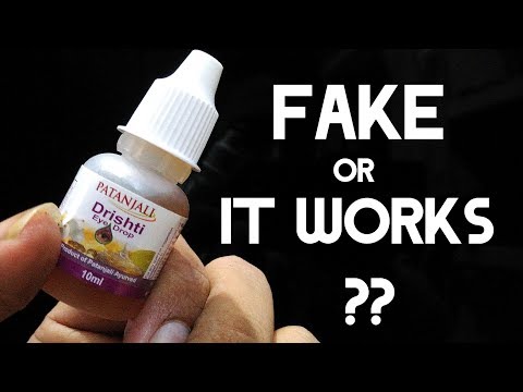 Patanjali Drishti Eye Drop Review after Use