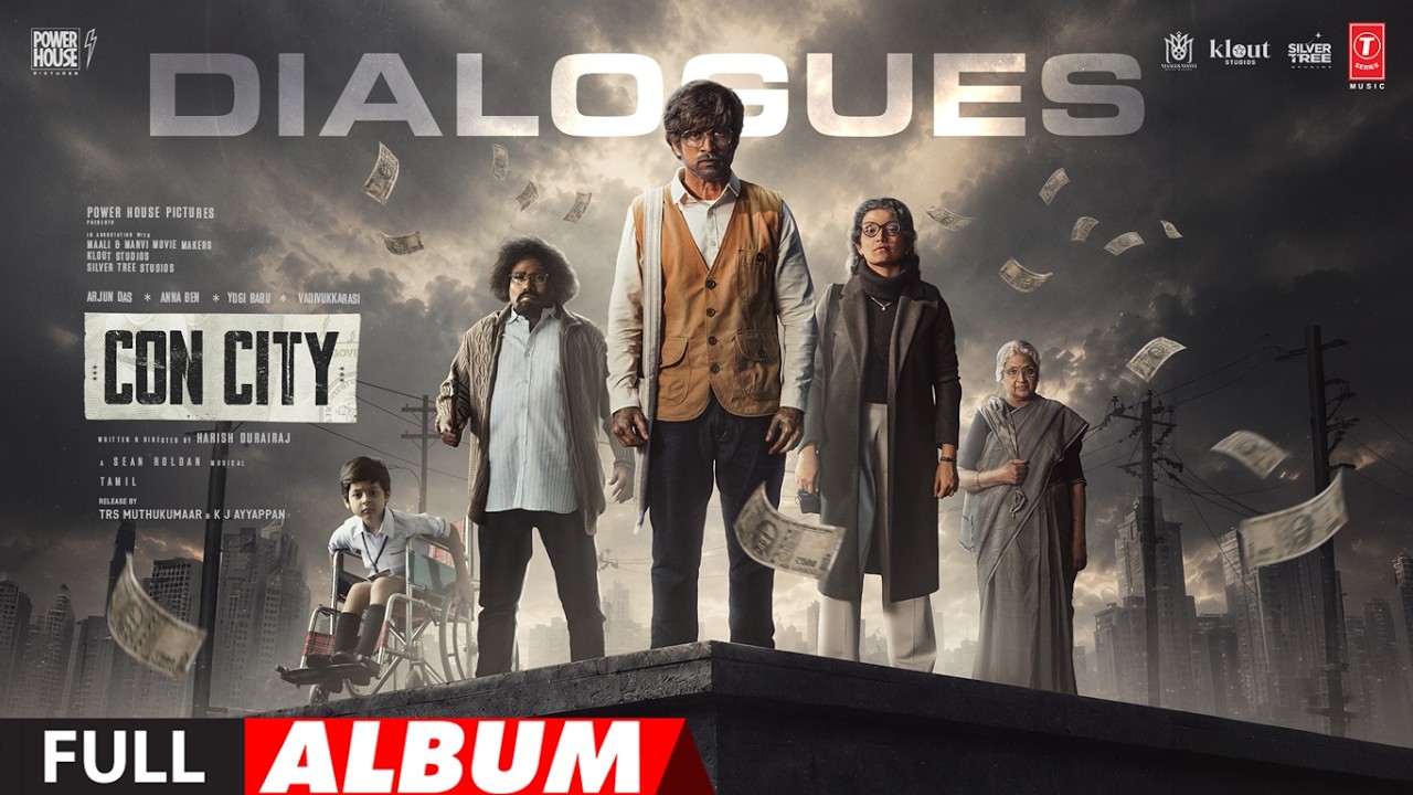 Con City Dialogues Full Album | Arjun Das | Anna Ben | Yogi Babu | Sean Roldan | Harish Durairaj