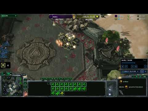 tsl9 2022 TSL9   Lower round 5   Maru vs ByuN   Map 1 Week 3 LAN   Day 1 no commentary