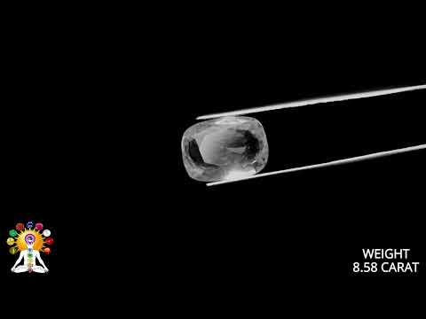 White Sapphire 8.58ct. (Super Premium) video