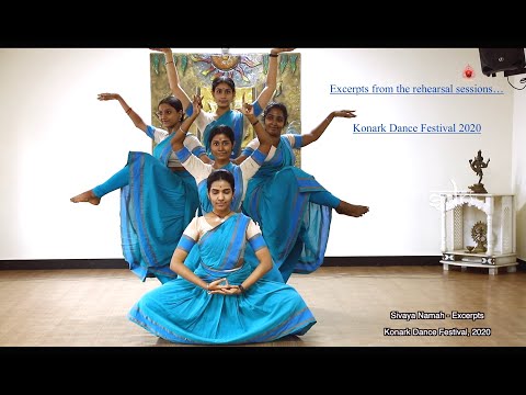 Excerpts from our the rehearsal sessions - Konark Dance Festival 2020 - Sridevi Nrithyalaya -