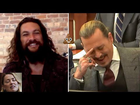 JASON MOMOA faz DEPOIMENTO hilário em julgamento de JOHNNY DEPP e AMBER HEARD - Legendado