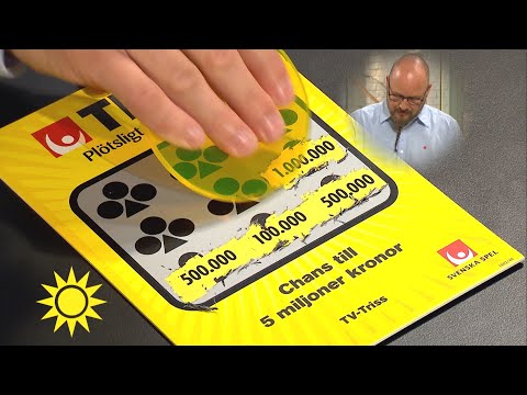Här skrapar trissgästen hem vinsten – till någon annan  - Nyhetsmorgon (TV4)