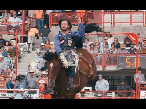 Tilden Hooper's ride at Cheyenne
