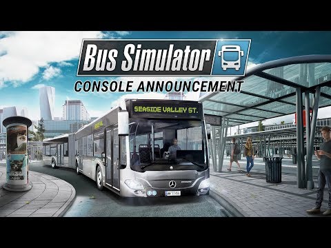 Bus Simulator - Console Announcement Trailer (EN) thumbnail