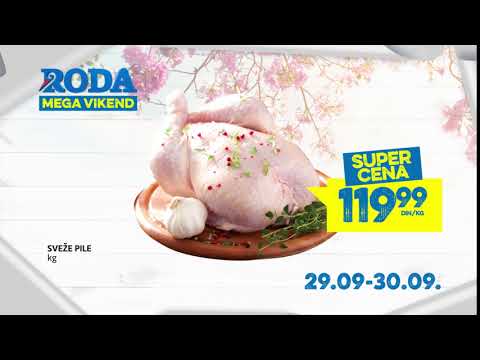 Roda I Mega vikend 29.09 - 30.09.2018.