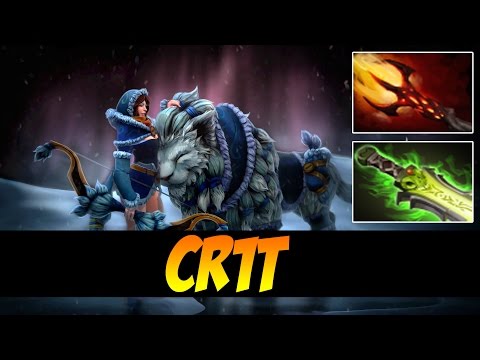 Cr1t- Plays Mirana WITH DAGON AND ETHEREAL - Dota 2