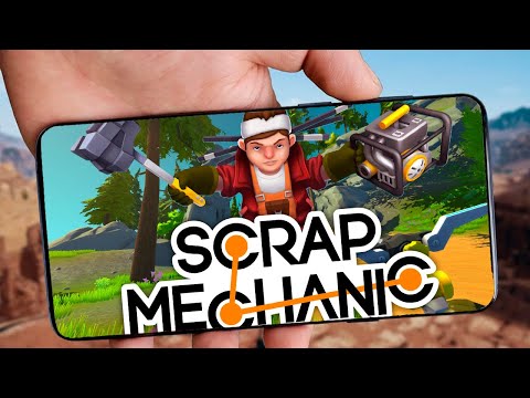 Scrap Mechanic на АНДРОИД! КЛАССНАЯ ИГРА Evertech Sandbox!