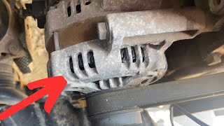 Alternator Chevrolet Impala 2.5 2014-2020 Location and Replacement