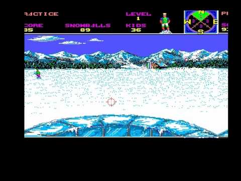 Ski or Die Amiga