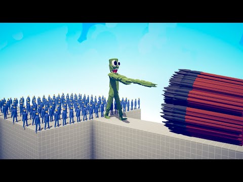 100x RAINBOW FRIENDS + GIANT vs EVERY GOD - TABS | Totally Accurate Battle Simulator 2023