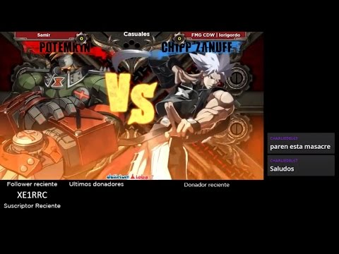 【GGXrdR】 Samir (Potemkin) vs Iorigordo (Chipp) Casuales 2016-11-18