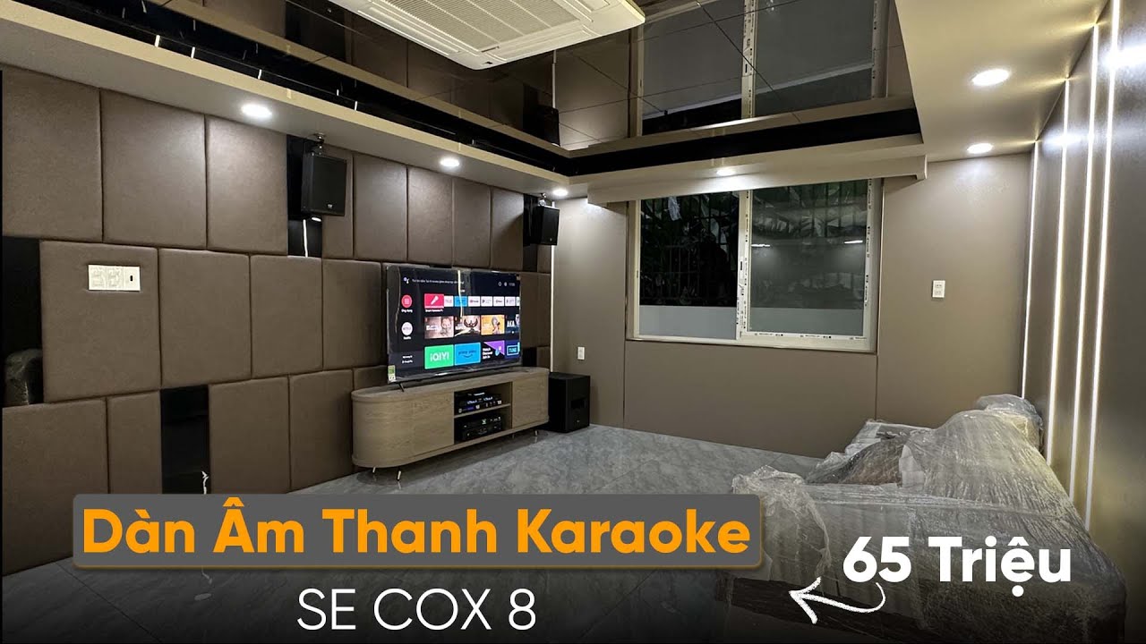 video Dàn Karaoke SE Audiotechnik Cox8 TVA372025 2