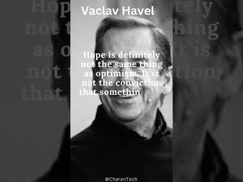 The Hidden Wisdom in Vaclav Havel's Quotes