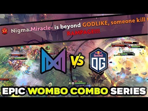 WHAT YOU EXPECT FROM OG vs NIGMA - EPIC WOMBO COMBO SERIES ft. RAMPAGE - Gamers Without Borders