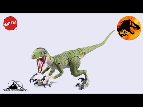 @Mattel @jurassicworld Amber Collection VELOCIRAPTOR CHARLIE Video Review