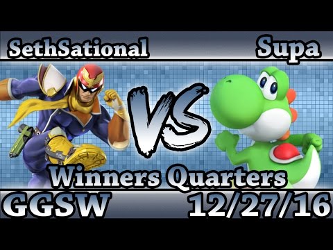 GGSW 13 - FS SethSational (C.Falcon) Vs. Supa (Yoshi) Smash Wii U Winners Quarters - Smash 4