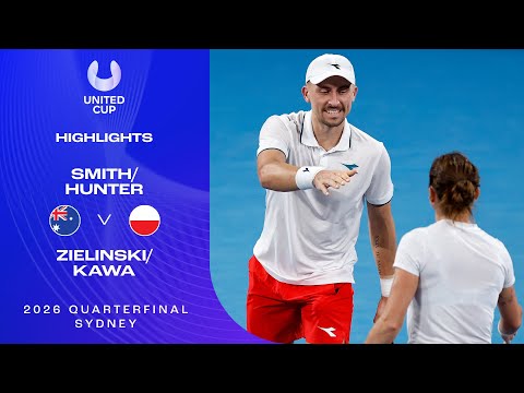 Smith/Hunter v Zielinski/Kawa Highlights | United Cup 2026 Quarterfinal