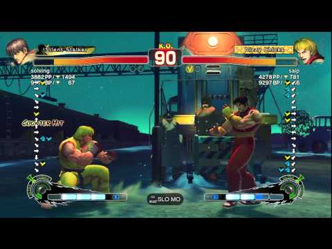 solving [Guy] vs. saip [Ken] | SSF4 AE