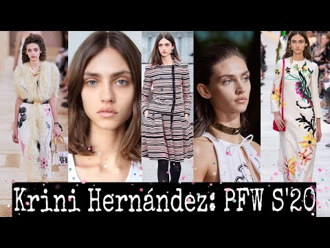 Krini Hernández: su paso por Paris Fashion Week 2019.