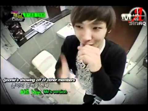 Lee Joon imitating MBLAQ members Cockiness