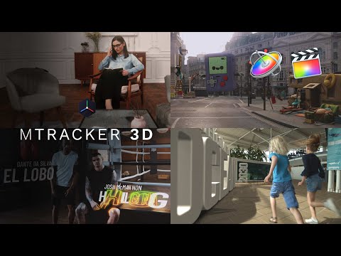 mTracker 3D for Apple Motion, Final Cut Pro and mO2 - MotionVFX
