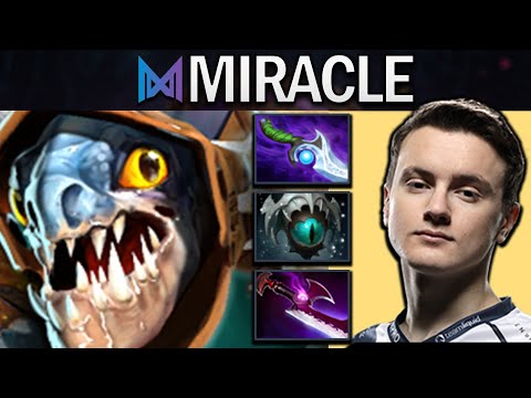 Slark Dota 2 7.32 Gameplay Nigma.Miracle with 21 Kills and 4 Deaths - TI12