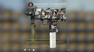 Download lagu CS-GO Souvenir MAC-10 Urban DDPAT, With RERE Stickers!!! mp3