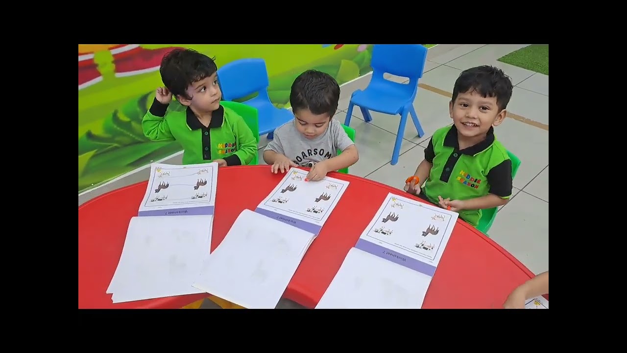 Matching worksheet (farm animals)