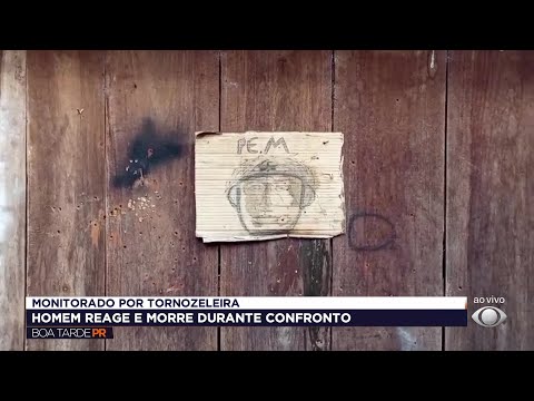 Suspeito que usava desenho de PM para praticar tiros morre em Pérola D’Oeste