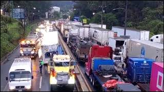 Caos vial en ruta al Pacífico