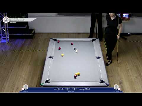 2022 Ladies National Singles - Amy Edwards v Bromwyn Nichol