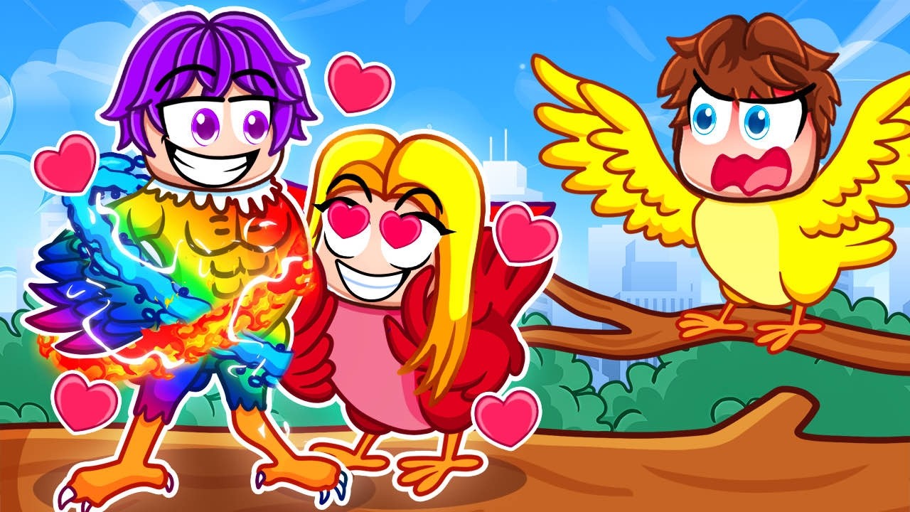 RIZZING GIRLS as an OP ELEMENTAL BIRD in Roblox BIRD FAMILY!